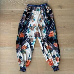 Fashion Nova Floral High Rise Joggers Pants
